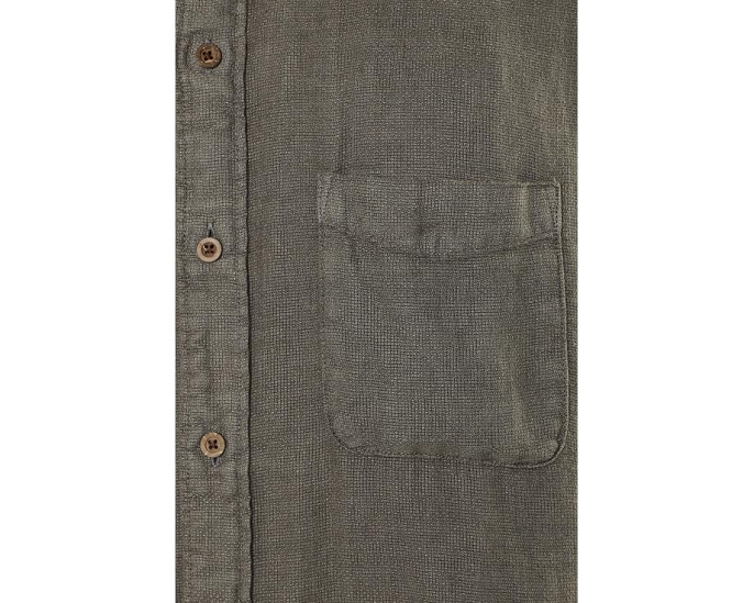 Faherty Short Sleeve Palma Linen Shirt льняная рубашка