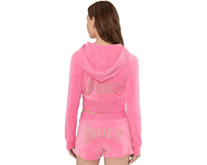 Худи корсет реглан Juicy Couture с капюшоном