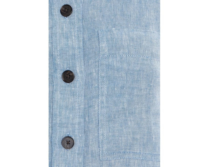 Платье-рубашка Relaxed Mini Madewell из 100% льна
