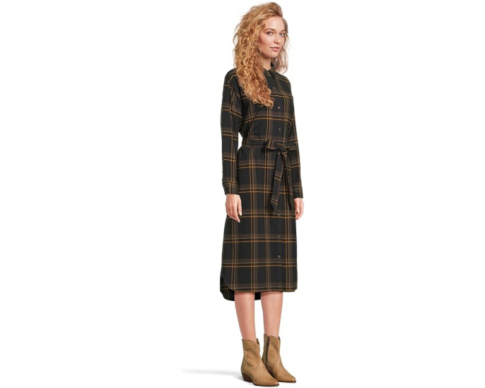 Платье миди Signature Camp Flannel Midi Dress L.L.Bean
