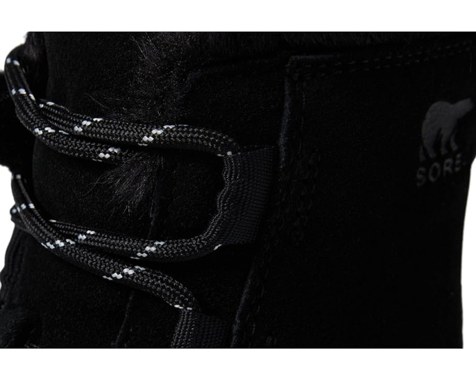 SOREL Детские ботинки Explorer III Lace WP с замшевым верхом и боковой молнией