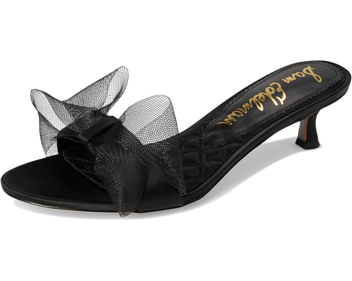 Сандалии Sam Edelman Corrie на небольшом каблуке с бантом из тюля и миндалевидным носком