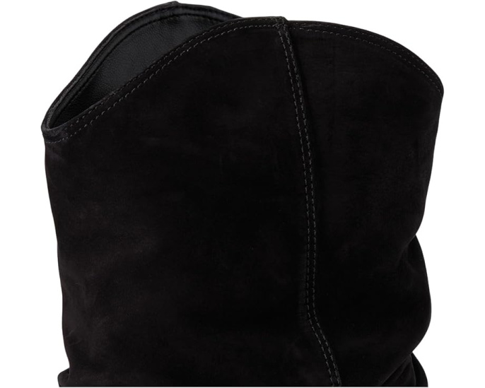 Ботинки Schutz Maryana Slouch из замши на шпильке