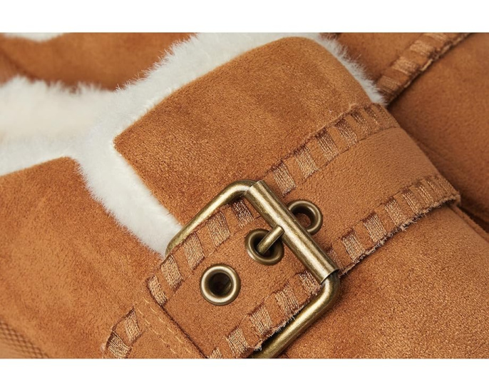 Loafers Vintage Havana Sammy с искусственной овчиной и платформой