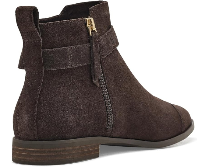 Ботинки TOMS Stacey с бахромой и замшевые