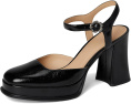 Туфли COACH Pump With Tea Rose с квадратным носком