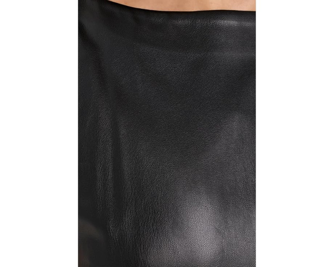 Joe's Jeans Топ с лодочкой из веганской кожи
