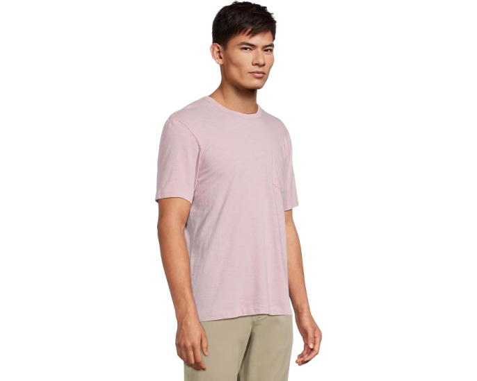 Футболка Faherty Sunwashed Pocket Tee из органического хлопка
