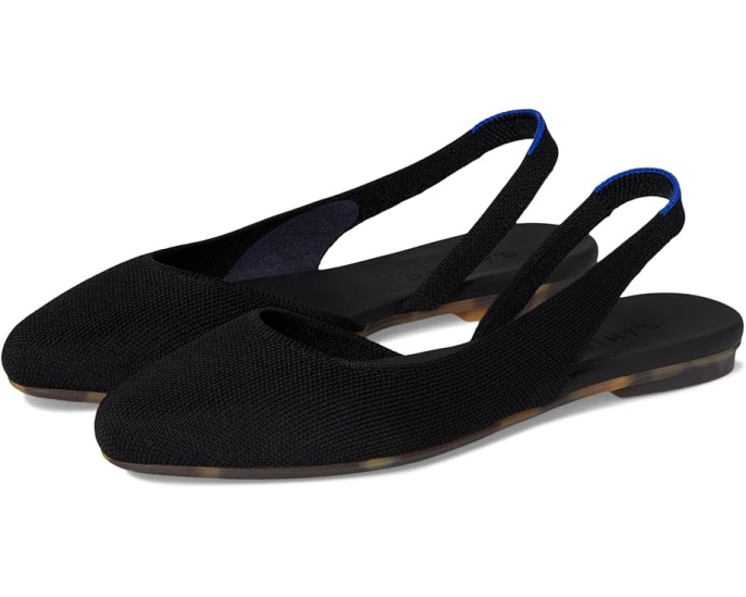 Туфли Rothy's The Almond Slingback с миндалевидным носком и ремешком на пятке