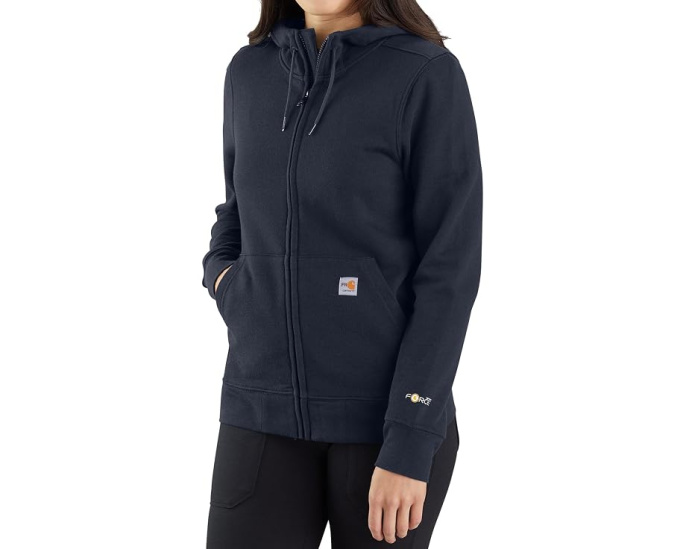 Flame-Resistant Force Relaxed Fit Midweight Zip Front Sweatshirt