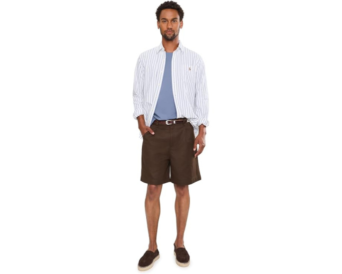 Оксфордская рубашка Polo Ralph Lauren Classic Fit в полоску
