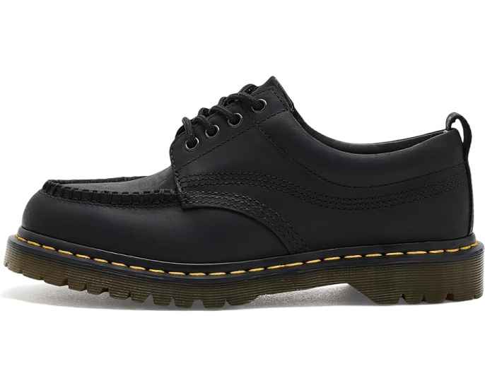 Ботинки Dr. Martens Lowell из кожи Crazy Horse черные