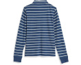 Striped Surf Long Sleeve Polo (Toddler/Little Kid/Big Kid)