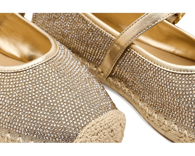 Эспадрильи балетки MICHAEL Michael Kors Lynn с пряжкой MK