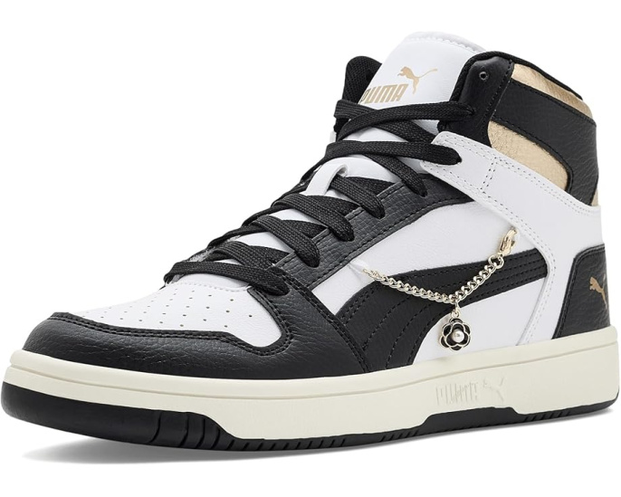 Кроссовки Puma Rebound Layup Flower Bling с цветочным дизайном
