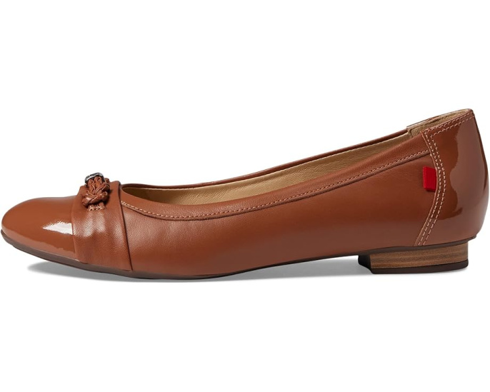 Балетки Marc Joseph New York Park Ave с бантом и гелевой стелькой