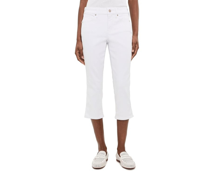 Капри NYDJ Petite Chloe Capri в цвете Optic White