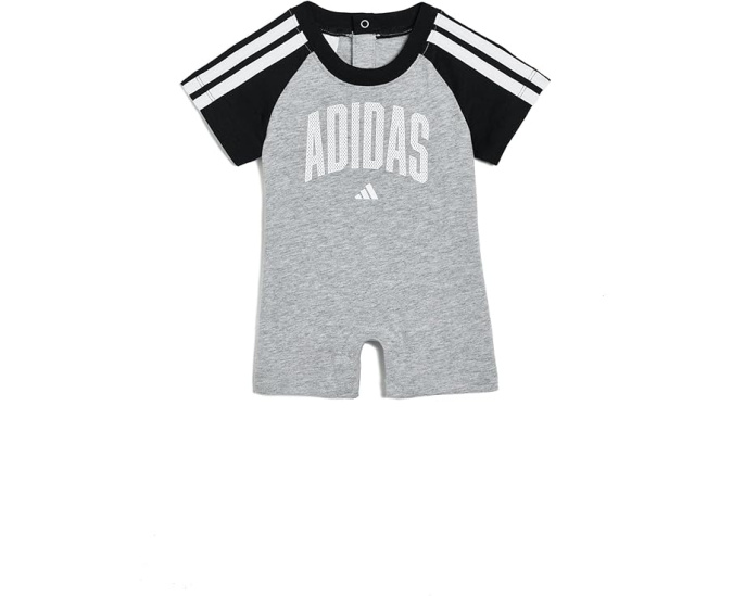 Комбинезон adidas для малышей с регланными рукавами и полосками