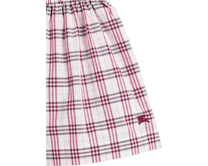Burberry Kids Шорты Marcy с клетчатым принтом и шнурком