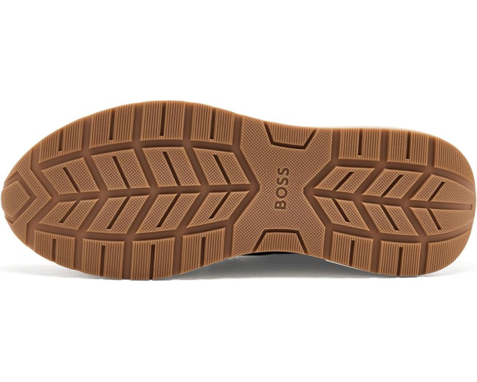 Кроссовки BOSS Vinston Low Profile Leather с круглым носком