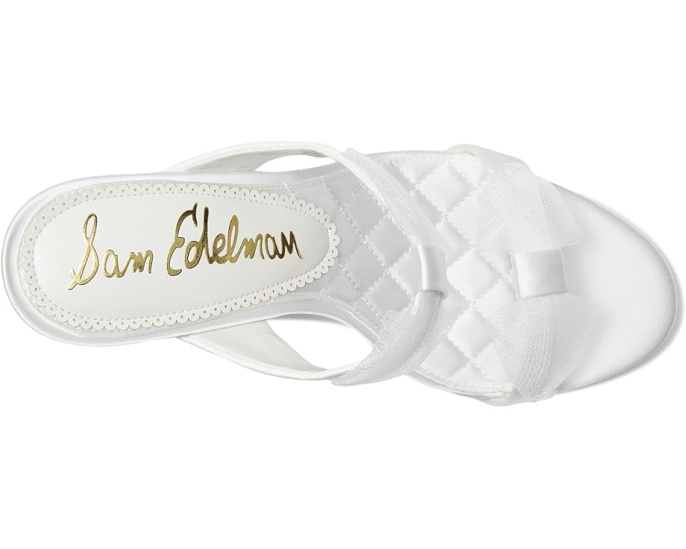 Вечерние сандалии Sam Edelman Jasmine 2 на шпильке с бантом и круглым носком