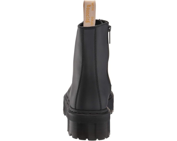 Веганские ботинки Dr. Martens Jadon II Mono на высокой платформе