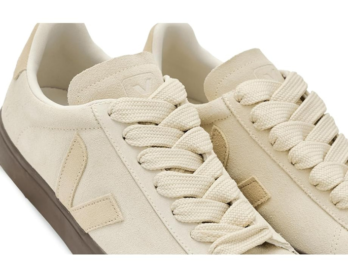 Кроссовки VEJA Campo Bold из замши с круглым мыском