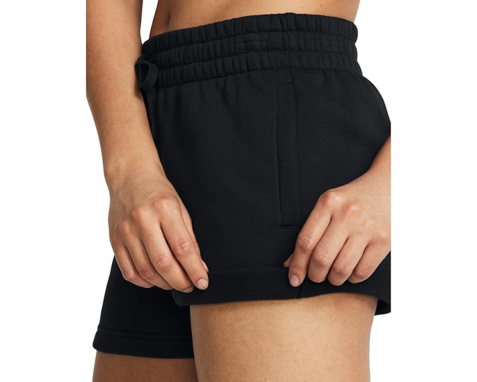 Шорты Under Armour Rival Fleece с эластичным поясом и открытыми карманами