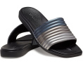 Сандалии-слипоны Crocs Miami с квадратным носком и ребристым ремешком