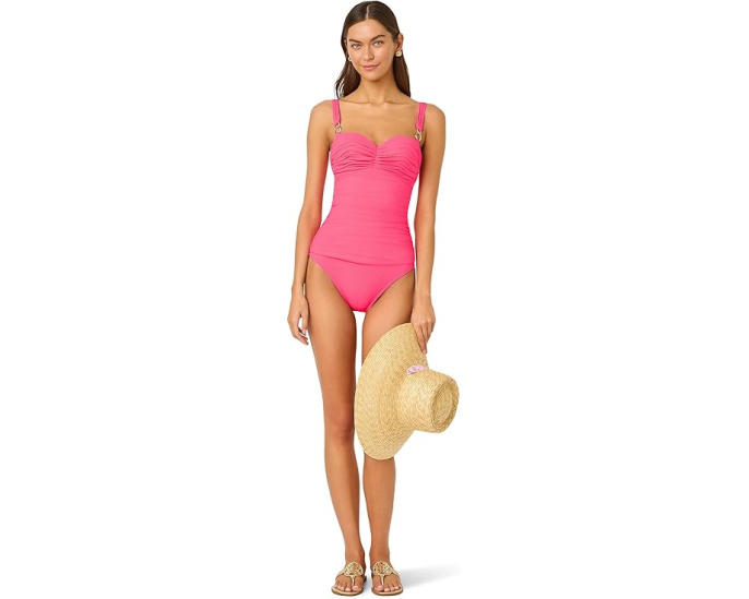 Цельный купальник Solaria One-Piece Lilly Pulitzer с цветочным принтом