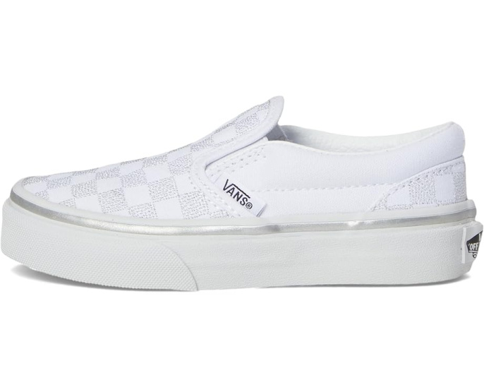 Слипоны Vans Classic для детей с узорчатым верхом