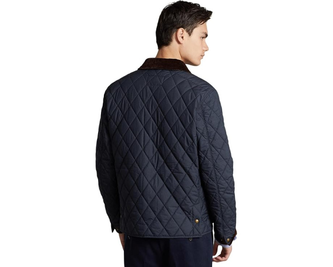 Water-Repellent Quilted Jacket