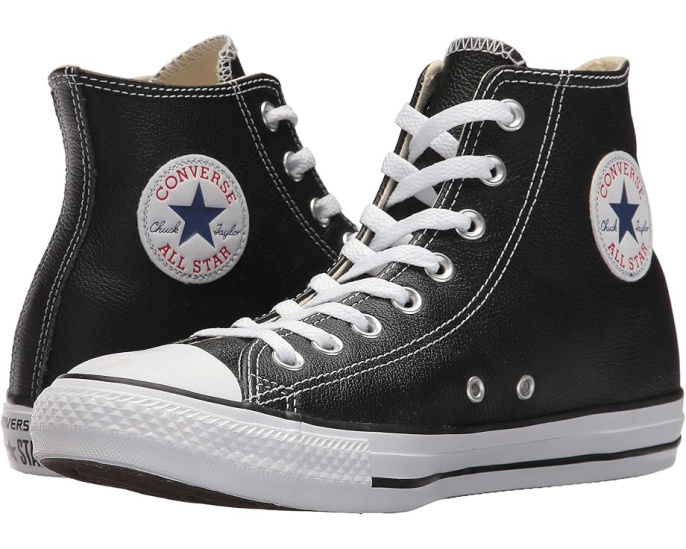 Кроссовки Converse Chuck Taylor All Star Leather с кожаным верхом