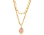 Многослойное колье Kendra Scott Adriana с ажурной рамой в форме гребешка