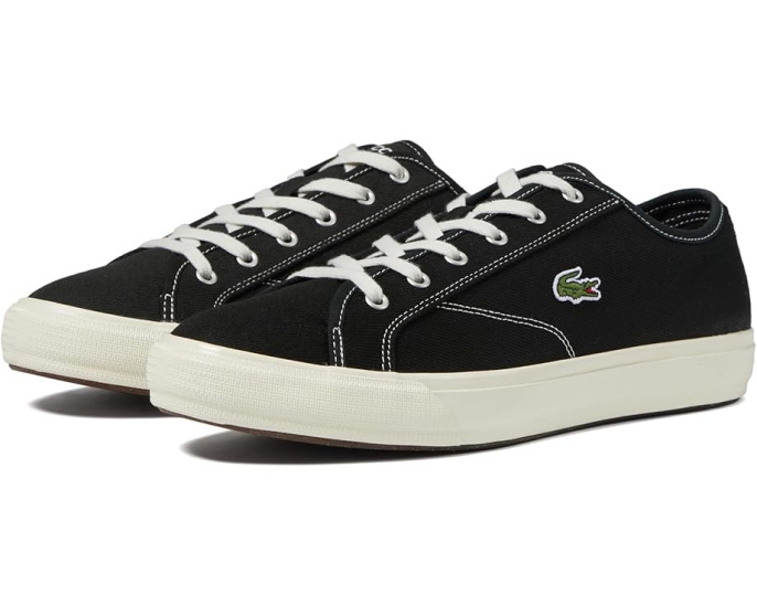 Кроссовки Lacoste Backcourt с круглым носком и вулканизированной подошвой