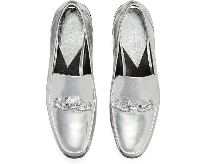 Лоферы Tory Burch Jessa из телячьей кожи с круглым носком