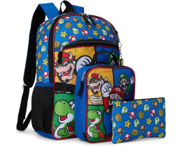 Набор рюкзаков Super Mario Bros Power-Ups 5 штук от BIOWORLD Kids