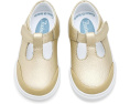 Детские туфли FootMates Drew-Leather T-bar с поддержкой свода стопы