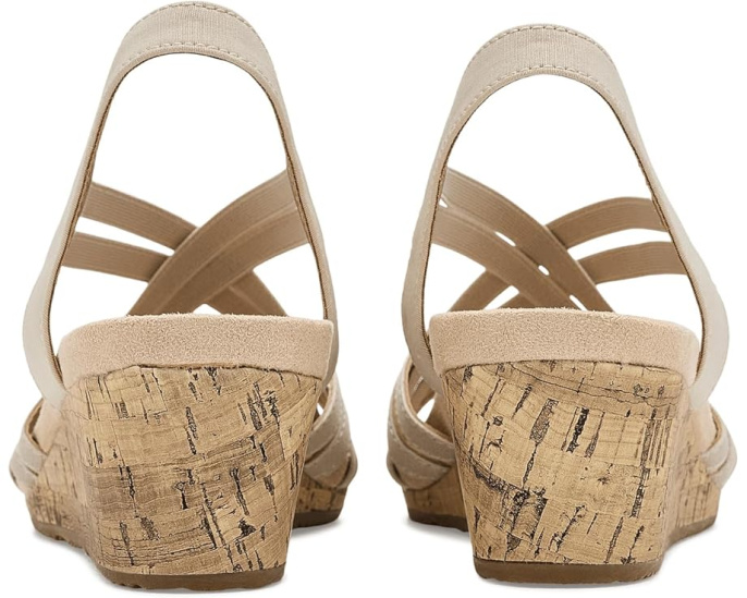 LifeStride сандалии Mallory Strappy на клиновидном каблуке