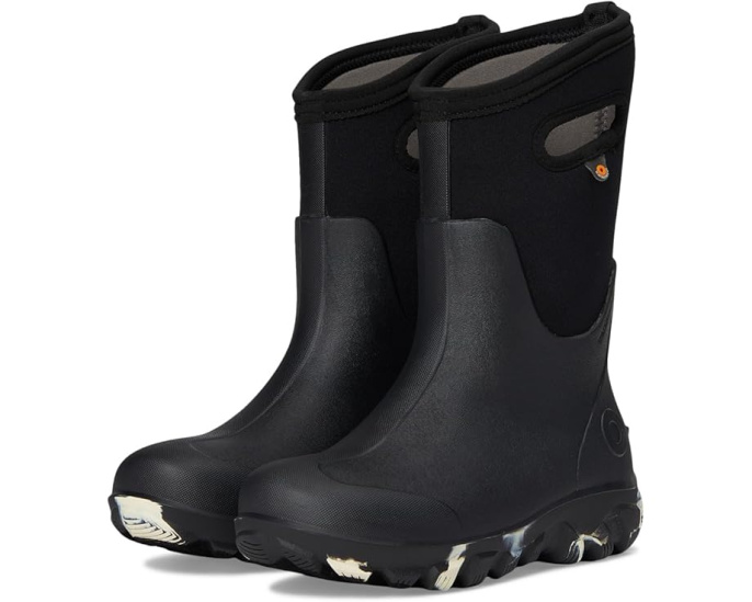 Детские сапоги Bogs Kids Classic Seamless с мраморным принтом и водонепроницаемой конструкцией
