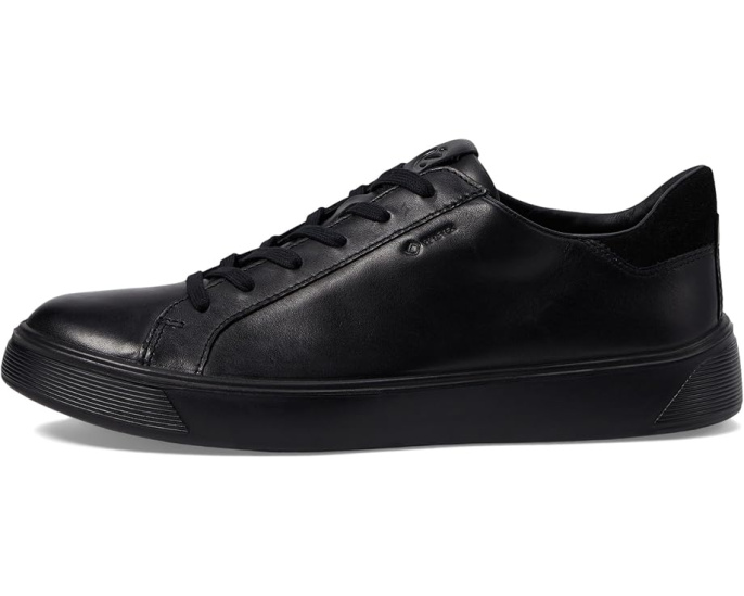 Кроссовки ECCO Street Tray GORE-TEX® с шнуровкой черные