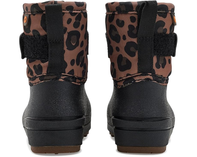 Детские зимние сапоги Bogs Snow Shell-Leopard непромокаемые