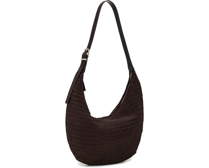 Сумка The Essential Curve Shoulder Bag из замши Madewell