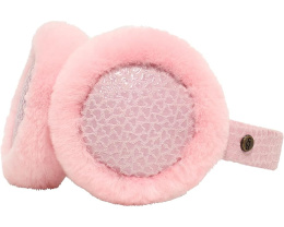 Детские наушники-повязка UGG Kids Pink Hearts с сердечками