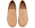 Замшевые лоферы TOMS Marcos на устойчивом каблуке