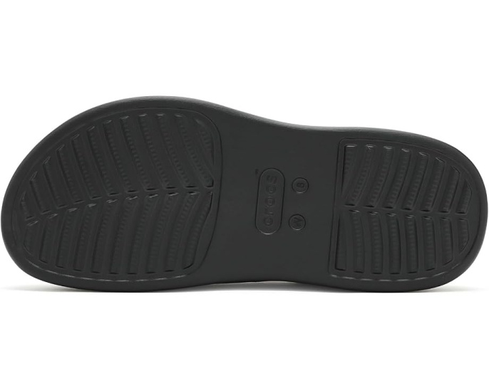Сабо платформа Crocs Dylan Notched Platform Clogs черные
