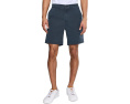 Шорты-брюки Archie Short Straight Trouser AG Jeans темно-синие