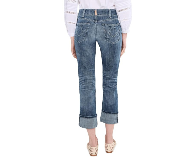 Укороченные джинсы Silvie Straight Leg Crop от Ariat