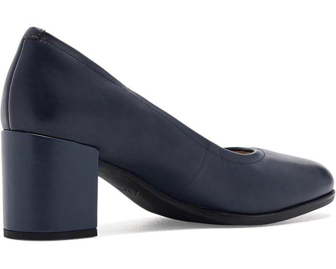 Клатч Freva 55 Court кожаный на каблуке 7 см Clarks