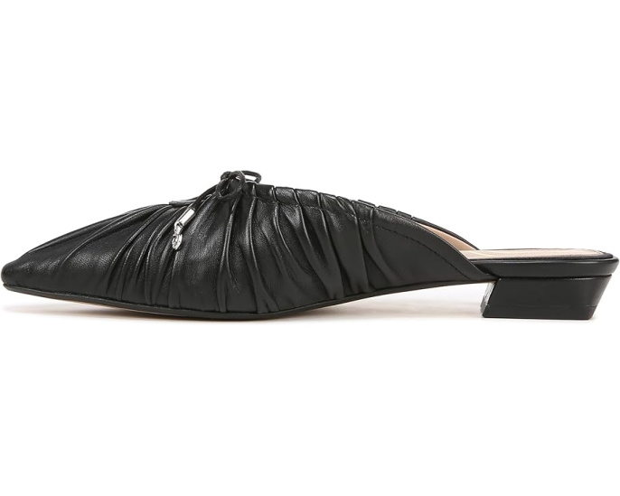 Sam Edelman туфли Julia с острым носком на низком каблуке черные